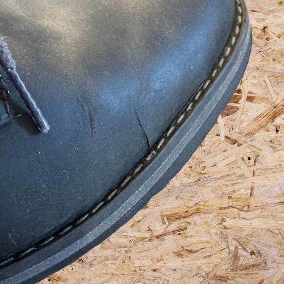 Timberland Larchmont II Men’s size 11-11.5 Chukka Boot Black Leather - Picture 9 of 10